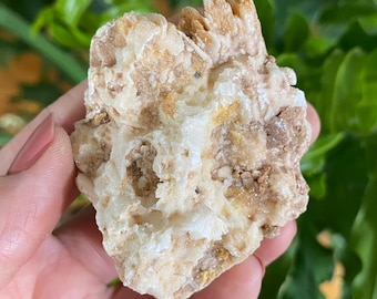Druzy Quartz on Barite from Mibladen, Morocco