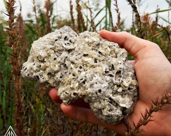 High Quality 1.2 lb HEULANDITE on CALCITE and QUARTZ after Anhydrite, with Chalcopyrite, Apophyllite, etc. Rare double sided crystal cluster