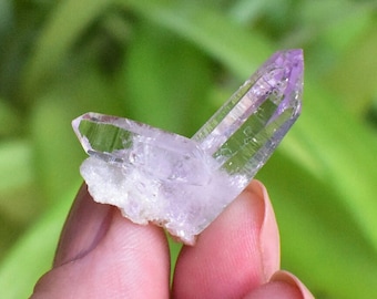 Veracruz Amethyst Cluster. Crystal specimen from Veracruz, Mexico. Beautiful purple quartz crystal cluster with points