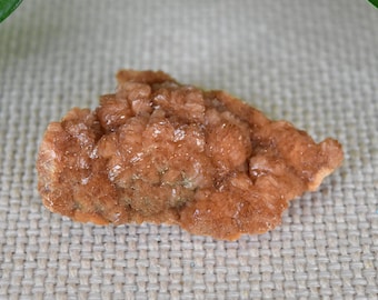 Stilbite Crystal Cluster. Moore Quarry, Mercer Co., New Jersey.