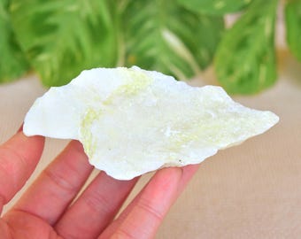 Banded Serpentinite - Yellow Serpentin-Jade - Rough/Raw Large piece from India - ET124