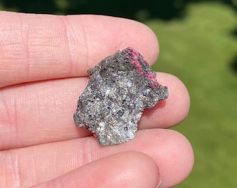 Mini PINK ERYTHRITE Crystal Cluster from Morocco.