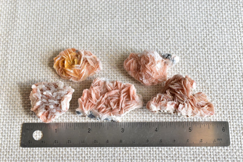 Cluster Ruller One M Size Moroccan Peach Barite Cluster - Etsy