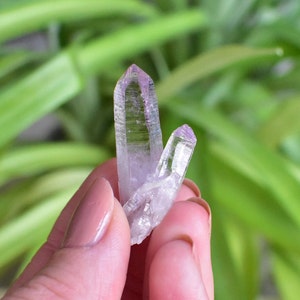 Veracruz Amethyst Cluster. Crystal specimen from Veracruz, Mexico. Beautiful purple quartz crystal cluster with two points