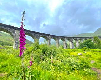 Wizard Gift. Real HP Filming Location Stone. Self Collected in the Glenfinnan Viaduct, Scotland. Train Filming Location.