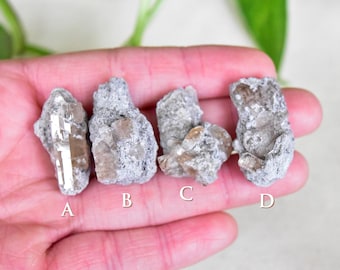 ONE Imperial Topaz, and rhyolite crystal cluster from Utah.