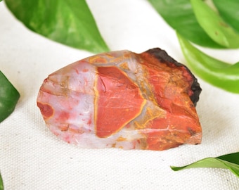 Stunning Rough Agate from near Agouim Morocco. Beautiful red and yellow colors - ET126