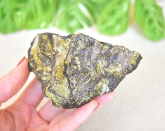 RARE Carpholite, Hematite, and Manganese Oxide. From Biesenrode, Germany - ET124