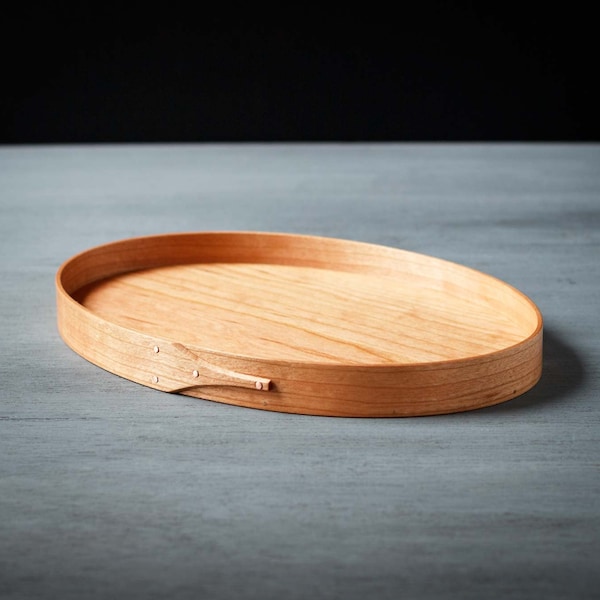 Shaker Oval Tray #6 - Kenichi Okuno