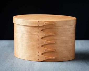 Shaker Tea Box Oval #4 Deep+ - Kenichi Okuno