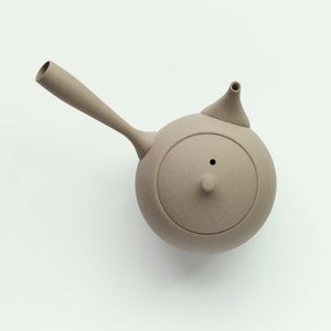 Teapot Kyusu TOKI Maru Gray – Jinsui Tokoname image 5