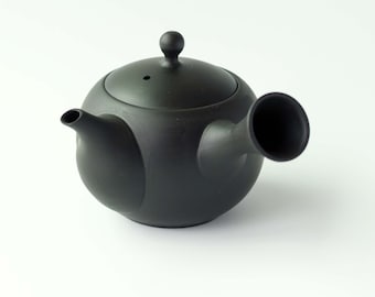 Bule Kyusu IROIRO 01 Preto – Jinsui Tokoname