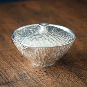 Houhin Hammered Silver Small - Risogama