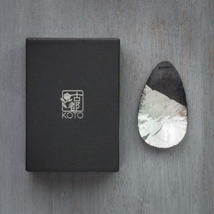 茶さじ 茶杓 銀箔 - KOTO TEA