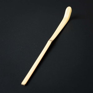 Chashaku, Bamboo Scoop Nakabushi White Bamboo – Tanimura Tango