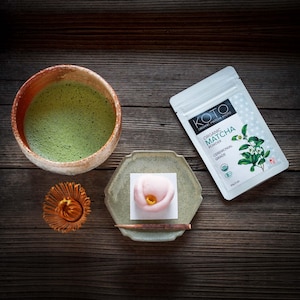 Organic Matcha Powder Ceremonial Grade 30g (1oz) image 3