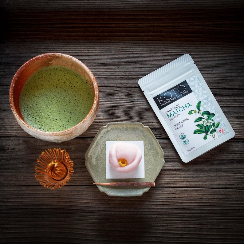 Organic Matcha Powder Ceremonial Grade 30g (1oz) image 3