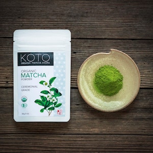Organic Matcha Powder Ceremonial Grade 30g (1oz) image 1