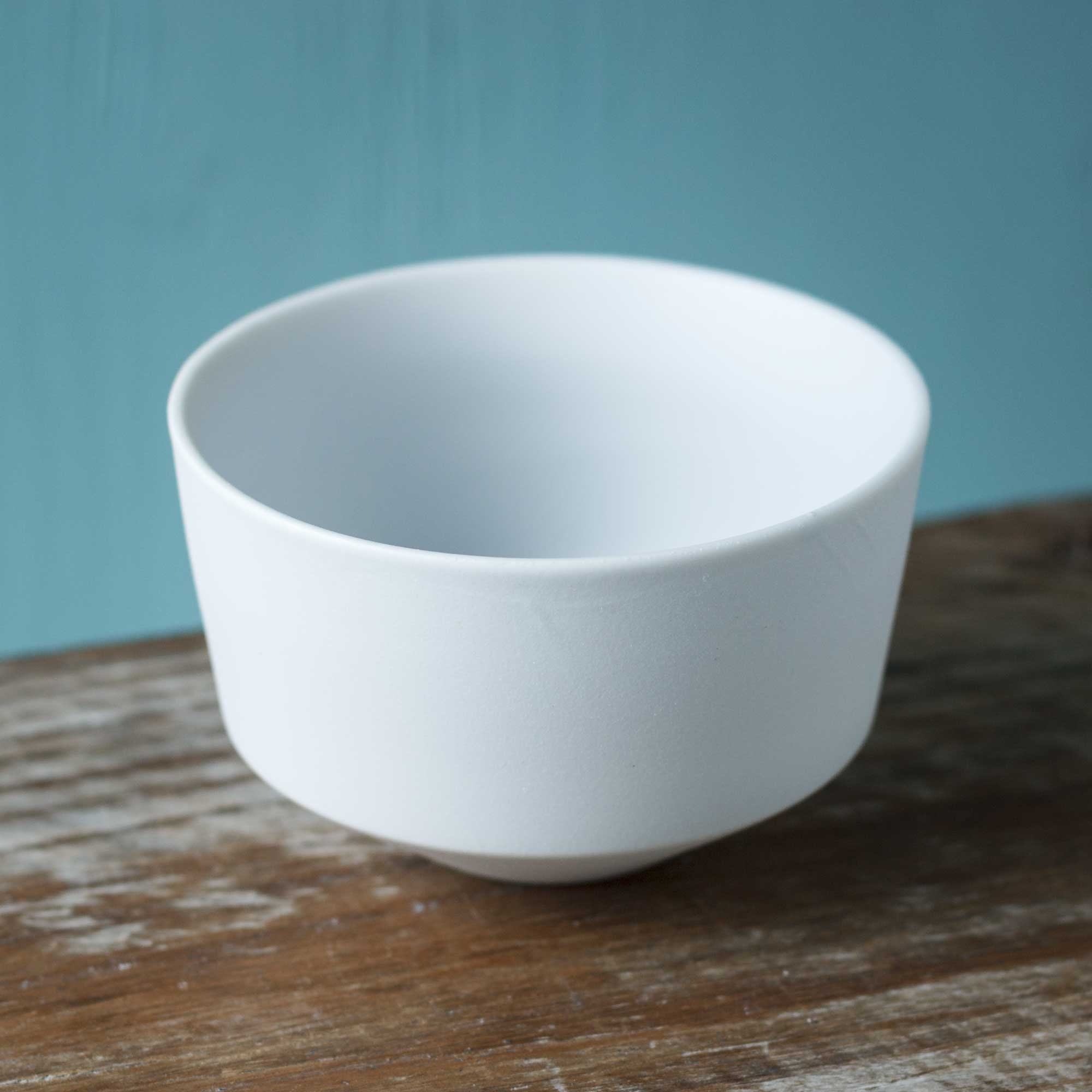Tea Bowl, Chawan FRUSTUM Light Blue - Yamatsu