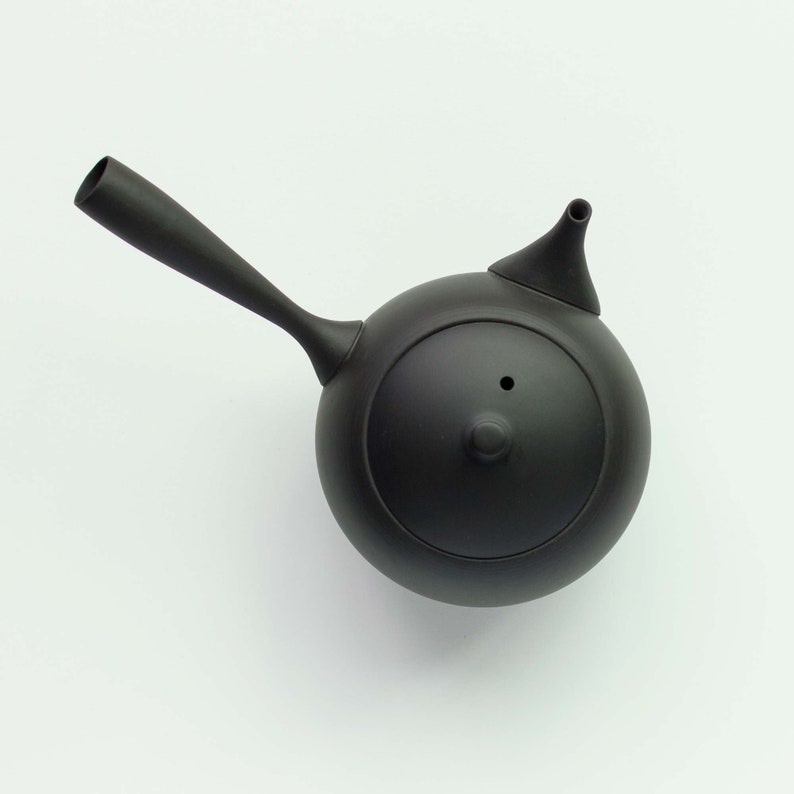 Jinsui Kiln Teapot Kyusu TOKI Maru - Thumbnail 4