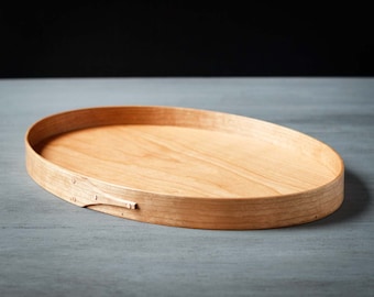 Shaker Oval Tray #8 - Kenichi Okuno