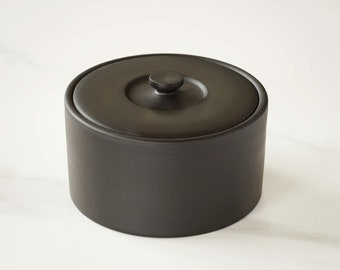 Tea Container IROIRO 04 Black – Jinsui Tokoname