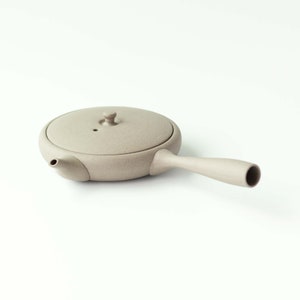 Teapot Kyusu TOKI Gray – Jinsui Tokoname image 1