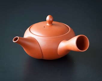 ヴィンテージ常滑焼茶器セット：朱泥赤土急須、湯呑 - Etsy 日本