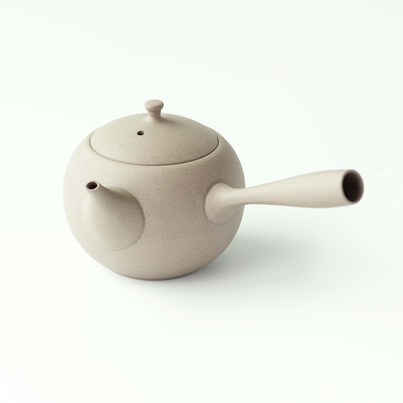 Teapot Kyusu TOKI Maru Gray – Jinsui Tokoname image 1