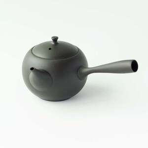 Théière Kyusu TOKI Maru Noir – Jinsui Tokoname
