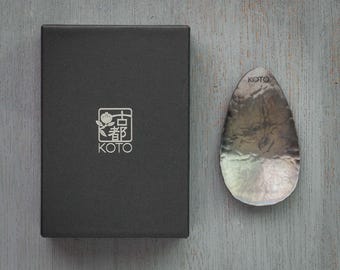 Chasaji Tea Scoop Black Copper - KOTO TEA