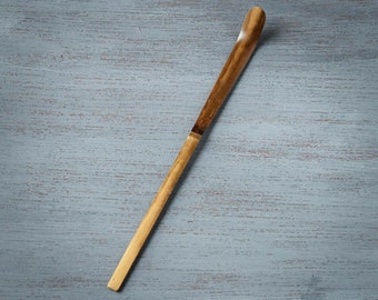 Chashaku, Bamboo Scoop Shimitake – Kubo Komakichi