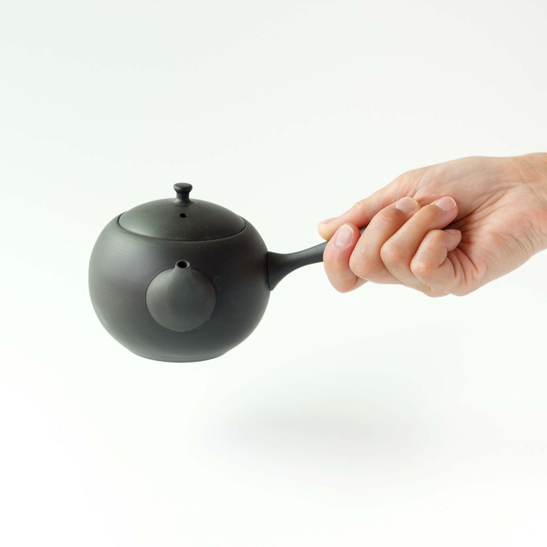 Jinsui Kiln Teapot Kyusu TOKI Maru - Thumbnail 3