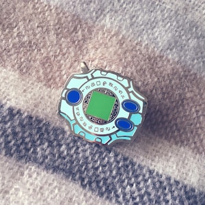 Digimon Digivice Enamel Pin image 1