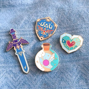 Legend of Zelda - Breath of the Wild Collection Enamel Pins