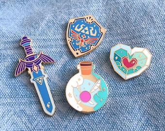 Legend of Zelda - Breath of the Wild Collection Enamel Pins