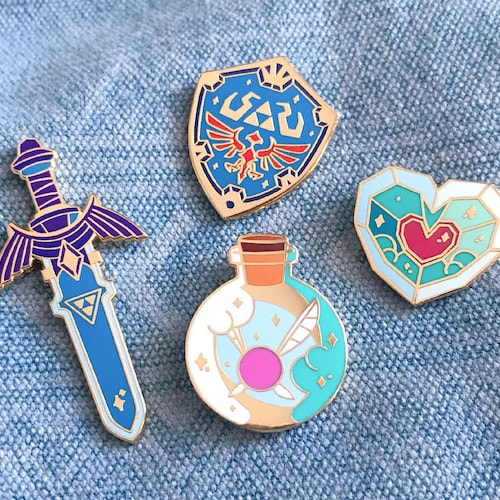 Legend of Zelda - Breath of the Wild Collection Enamel Pins