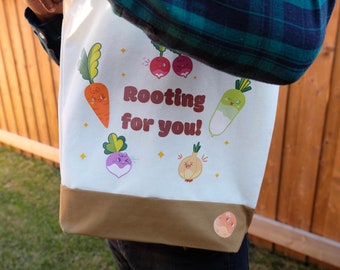 Tote bag - 'Rooting for you!'