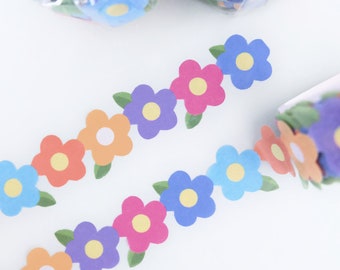 Washi Tape - Flower Chain