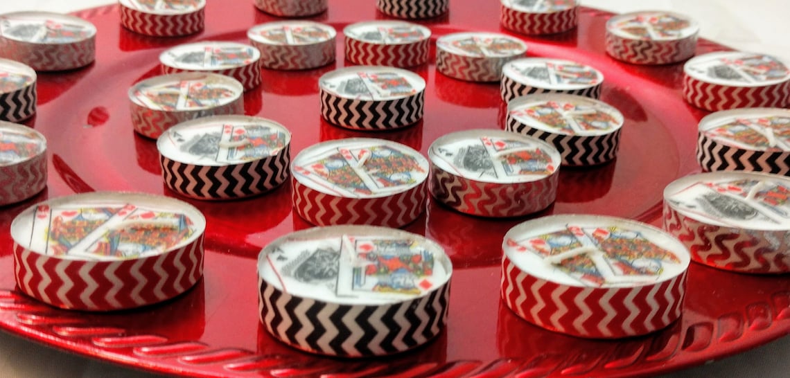 Casino night party favors card lovers gift Texas hold Etsy