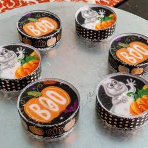 Ghost Candles, FREE Shipping,  Halloween Candles, Friendly Ghost, Halloween Decorations, Halloween Party Candles, Halloween Lovers Gift