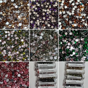 3mm Resin Rhinestones, High Quality Rhinestones 16 Colors