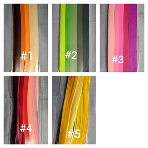 Paper Quilling Strips Pack of 500