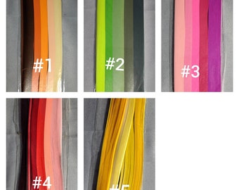 Paper Quilling Strips Pack of 500