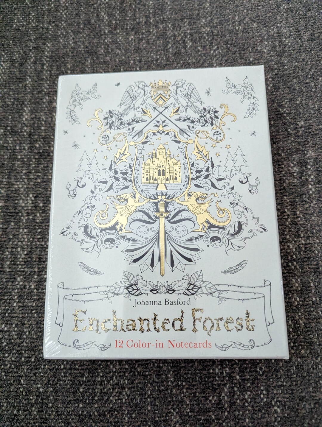 Johanna Basford Enchanted Forest Notecards Etsy