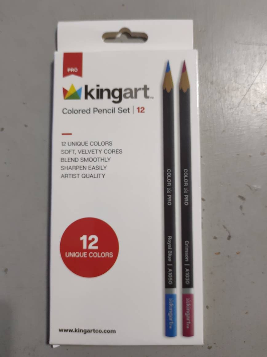 Pencil King - Set of 12 Pencils in Decorative Tube