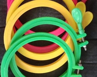Embroidery Hoops, Plastic Embroidery Hoops, Cross Stitch Supplies