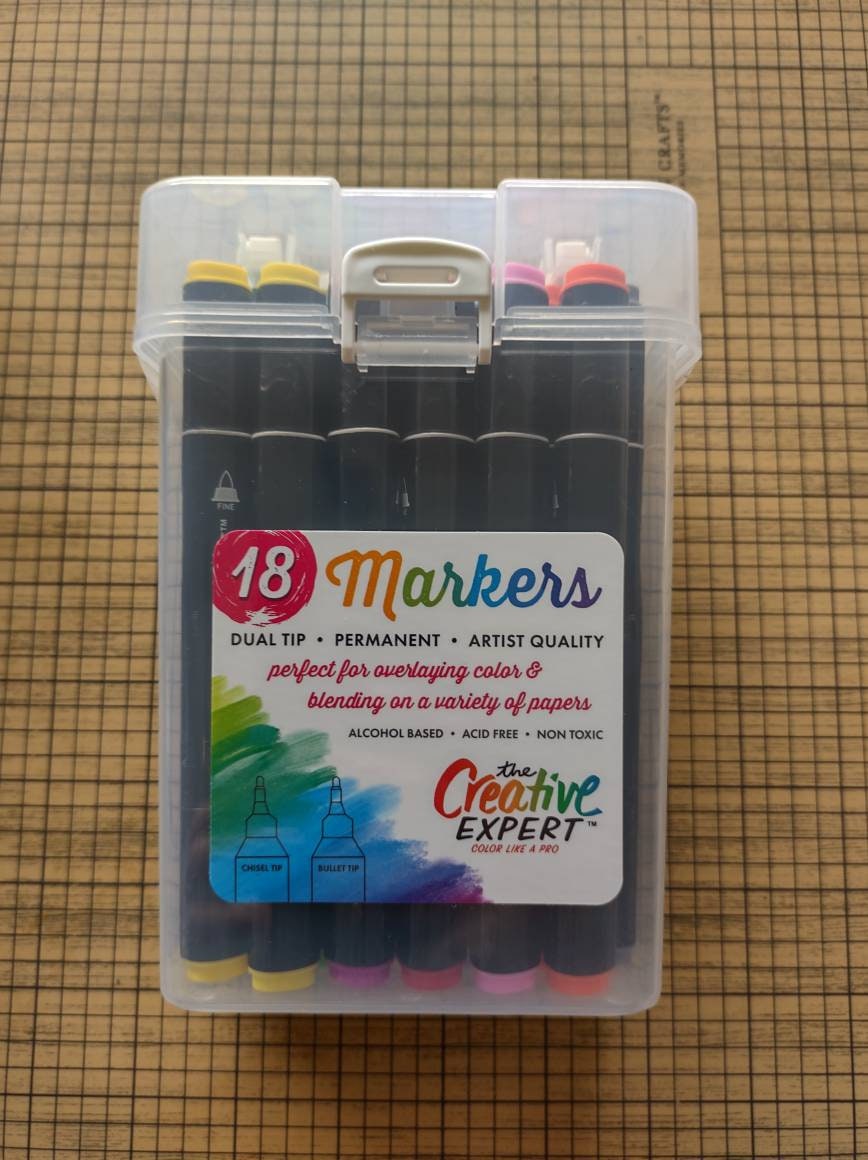 10 x Permanent Markers Assorted Multi Colour Pack