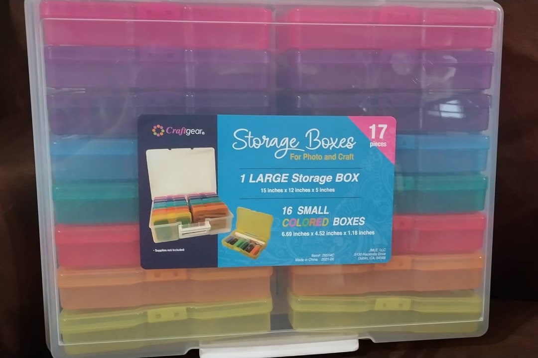 Craftgear Storage Boxes for Photo and Craft Etsy
