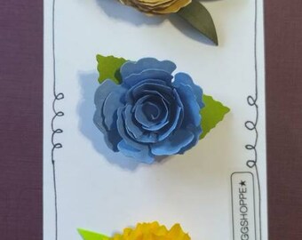 Paper Flowers, Handmade Paper Flowers, Mixed Decorative